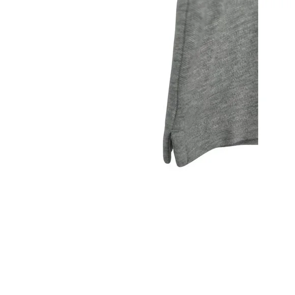 Vineyard Vines Womens Gray Short Sleeve Polo Shirt Size M Cotton Blend - Picture 4 of 10